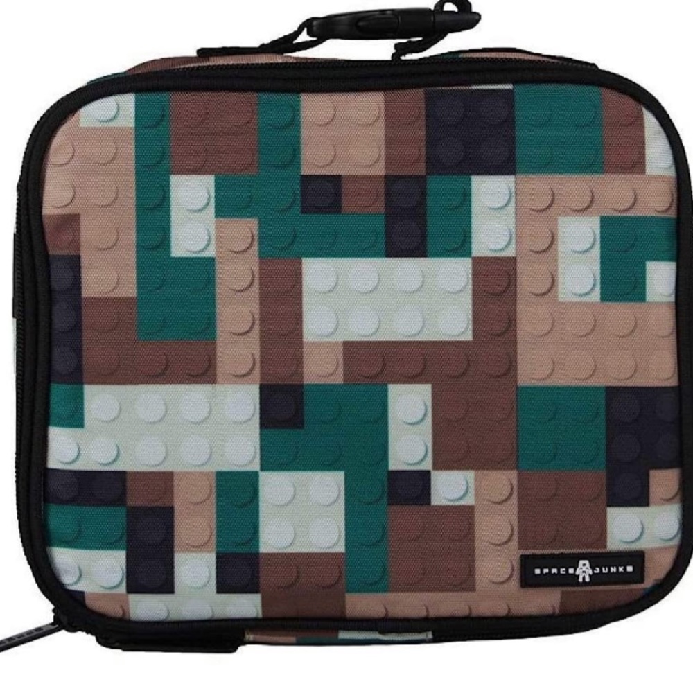 Lego Lunch Camouflage Box Insulated Tote NEW - Picture 2 of 8